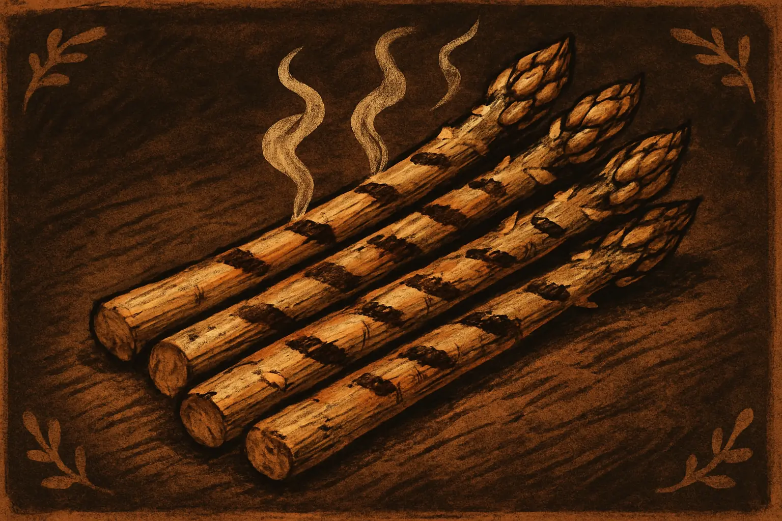 Illustration for Air Fry Asparagus